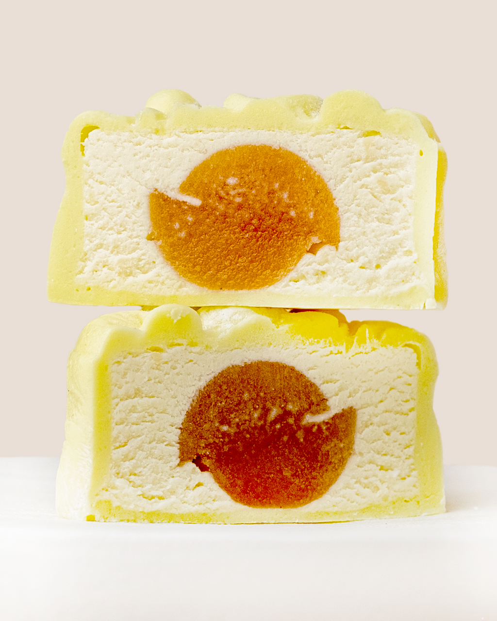 Peaches and Parmesan Mooncake