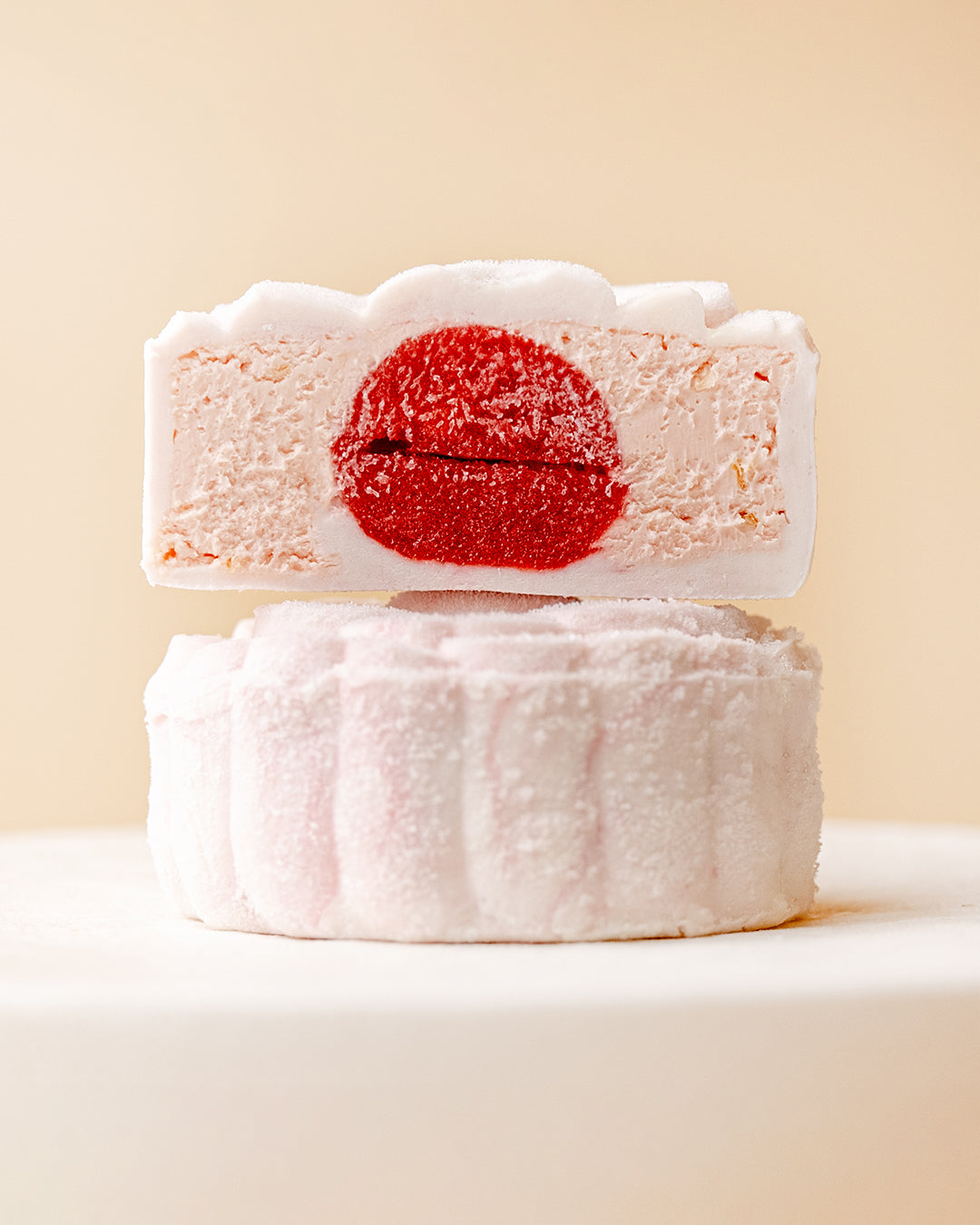 Rose Raspberry Mooncake
