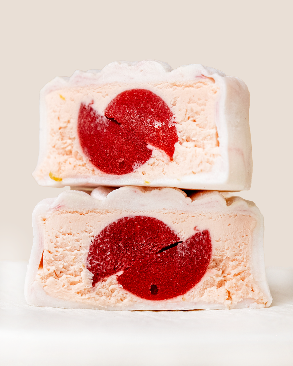 Rose Raspberry Mooncake